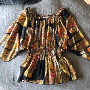 FLAWLESS Trina Turk Silk Blouse👠👠